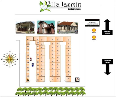 Villa Jasmin Lot Rumah Banglo Taman Melati - JualBeli 