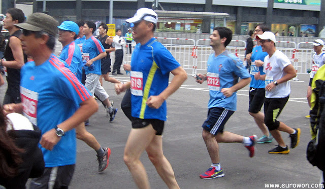 Corriendo el medio maratón HiSeoul 2012