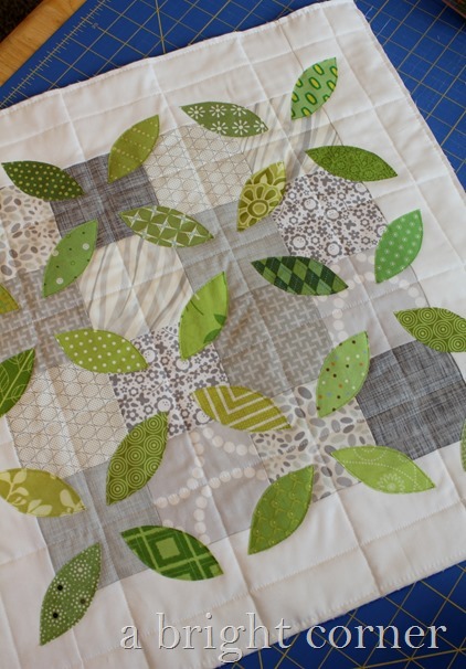 pillow top in progress
