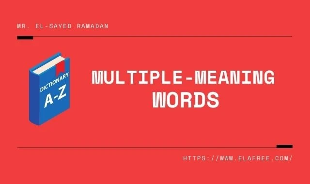 Multiple-Meaning Words