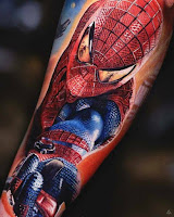 Tatuajes de Spider Man