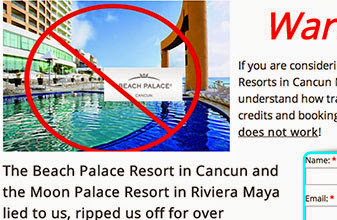 Fraude en Hotel: turista lanza cyber-campaña contra los Palace Resort, los acusa de engañar a sus clientes, “nos trataron como criminales”, dice