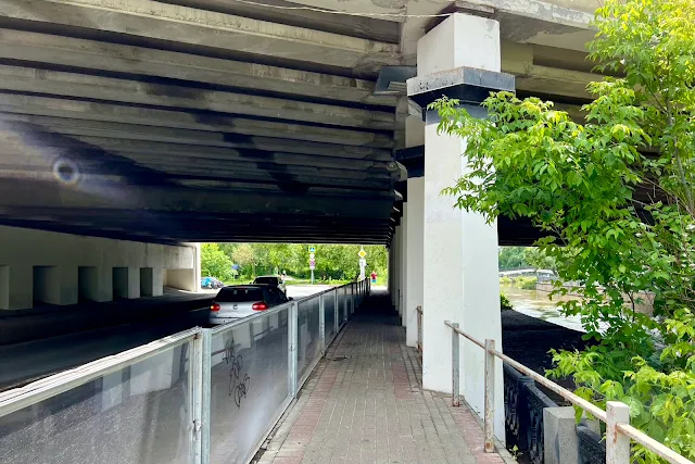 проспект Мира, река Яуза, 2-й Ростокинский мост
