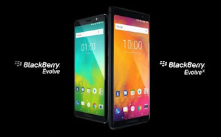 BlackBerry Evolve smartphone membuang kunci fisik demi touchscreen