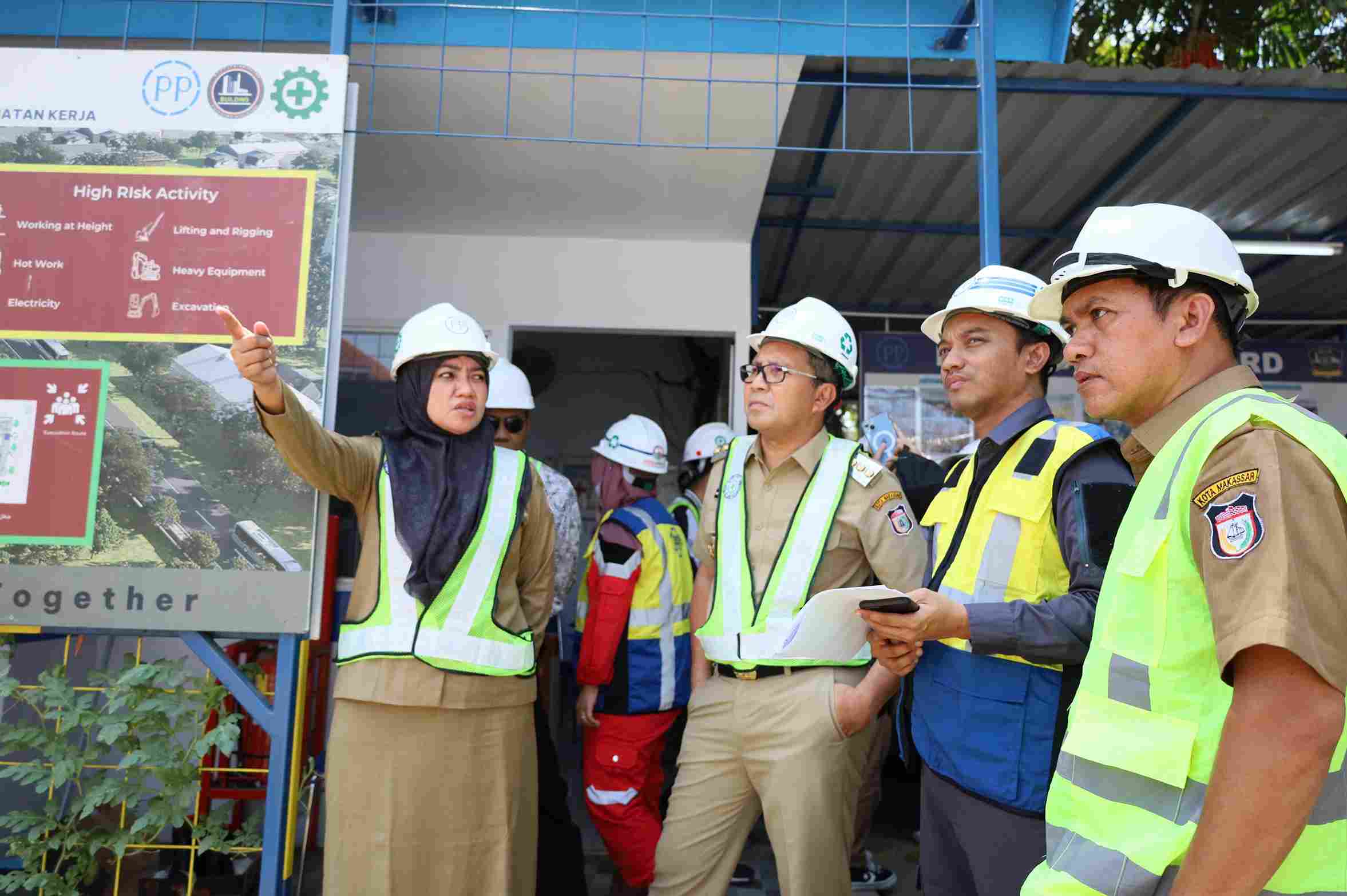 Danny Pomanto Tinjau Progres Makassar Government Center, Rampung Februari 2024