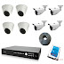 Paket Kamera CCTV 1,3 Mp