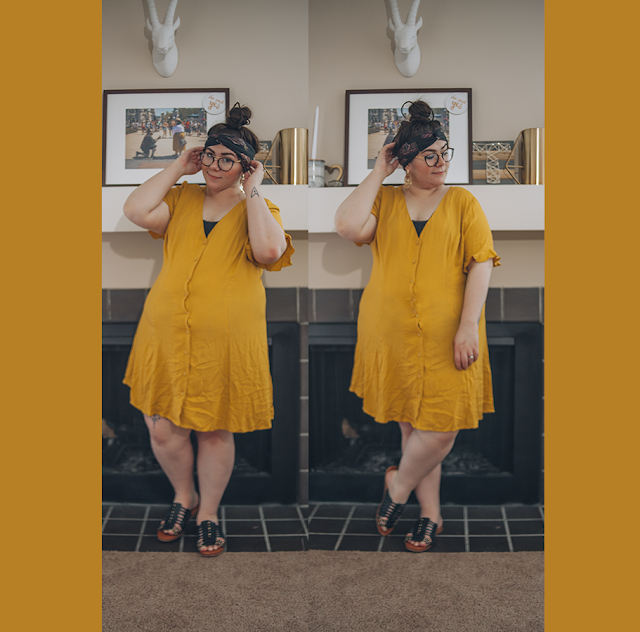 Light and Bright in Mustard Yellow | katielikeme.com outfit fashion summer fashion style