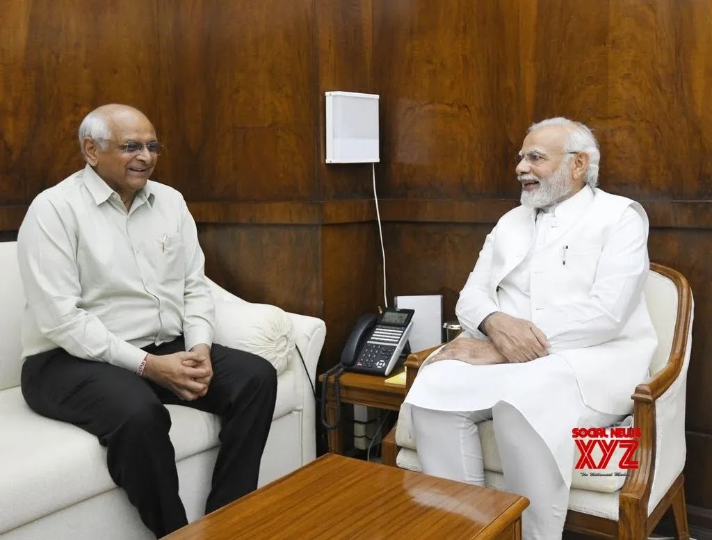 PM Narendra Modi and Gujarat CM Bhupendra Patel (Photo: IANS)