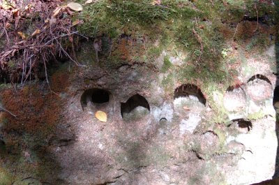 Mysterious rock weathering at Beartown