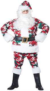  Camoflage Santa Costume