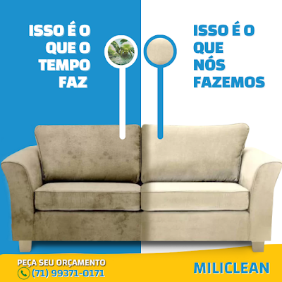 limpeza sofa