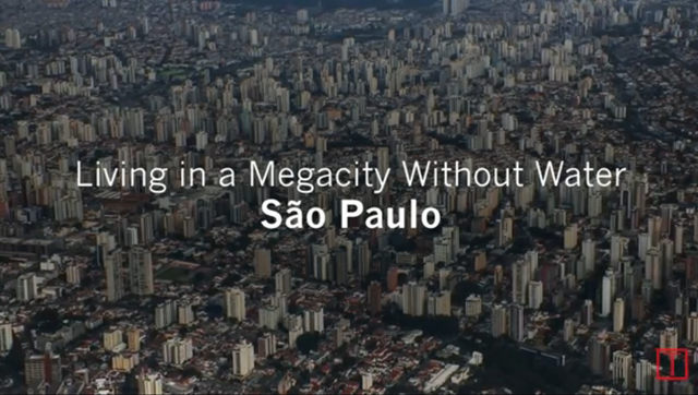 Screenshot from the TIME story, 'A Megacity Without Water: São Paulo's Drought', 13 October 2015. Photo: TIME