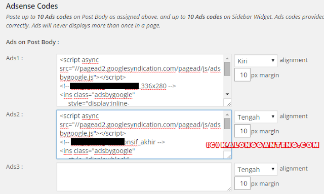 Cara Memasang Iklan Google Adsense ke CMS Wordpress Self-Hosting
