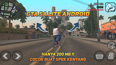 [200 MB] GTA SA LITE V2.0.0 Apk + Data Android 100 % Work