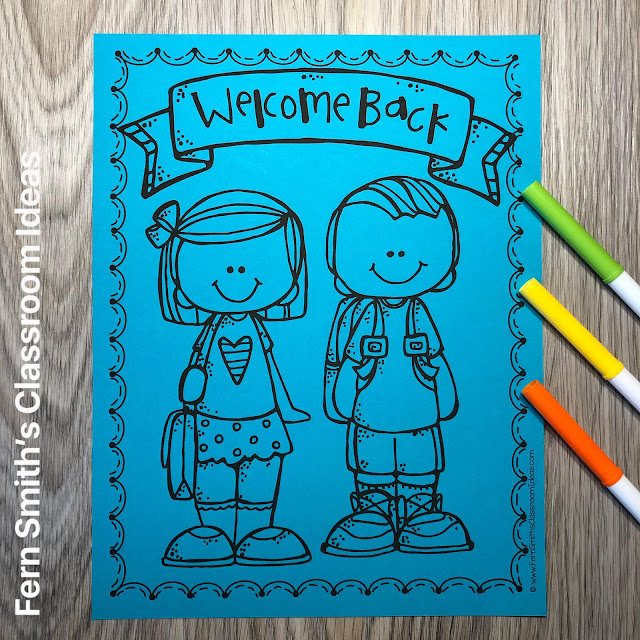 Click Here to Download This Back to School Coloring Pages Resource For Your Classroom Today!