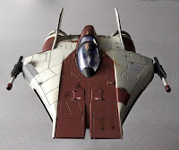 Bandai 1/72 A-Wing Star Fighter English Color Guide & Paint Conversion Chart