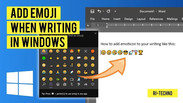 How to Quickly Add Emoji in Windows PC in Any Apps