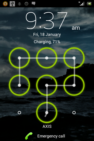 Mengganti Screen Lock Menjadi Pattern Lock (Android 4.0)