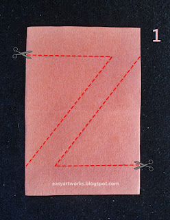 Letter Cutting Z @ easyartworks.blospot.com