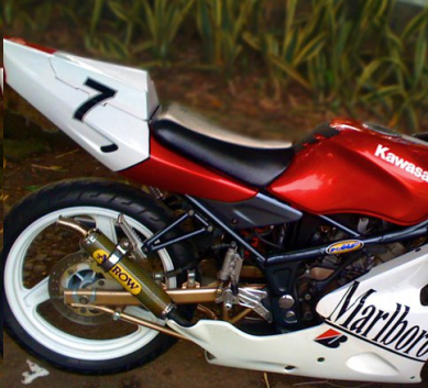 Modif Ninja 150 RR 2007 Simple Karismatik