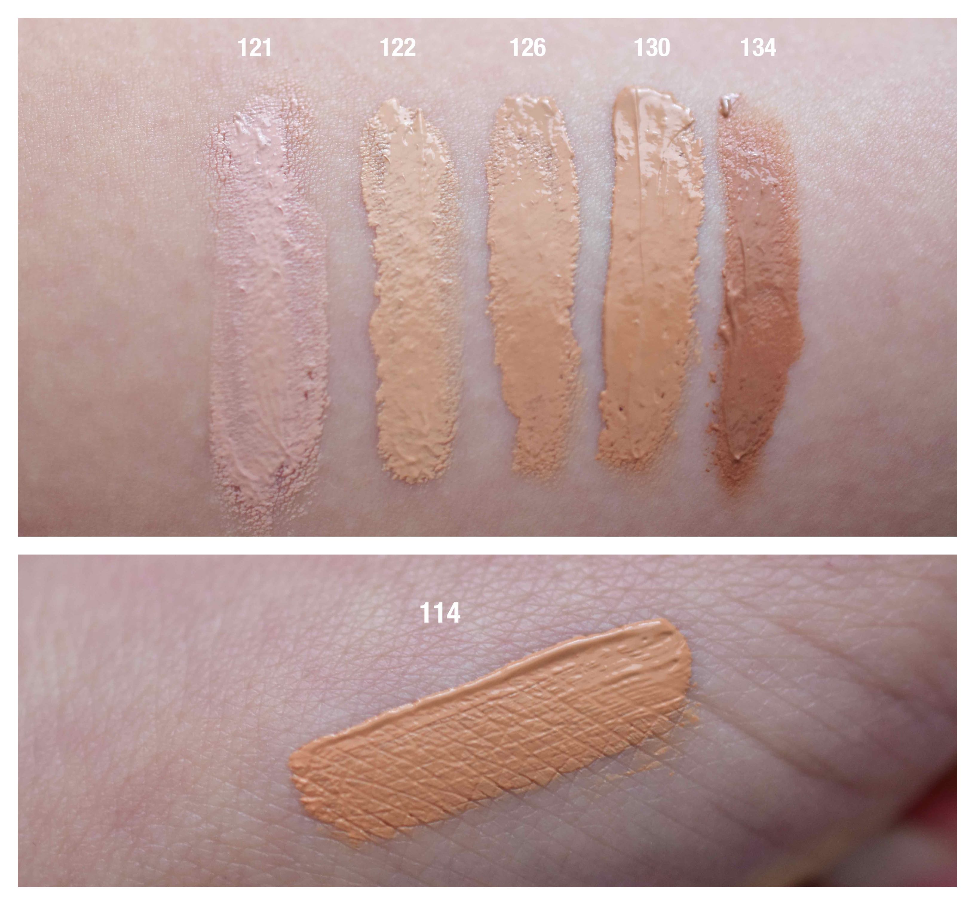 Max and More foundation swatch