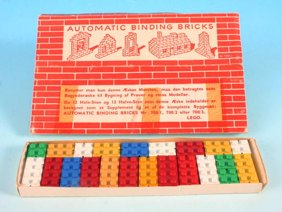 First LEGO Automatic Binding Bricks