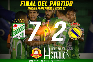 Oriente Petrolero 7 - Real Potosí 2 - DaleOoo