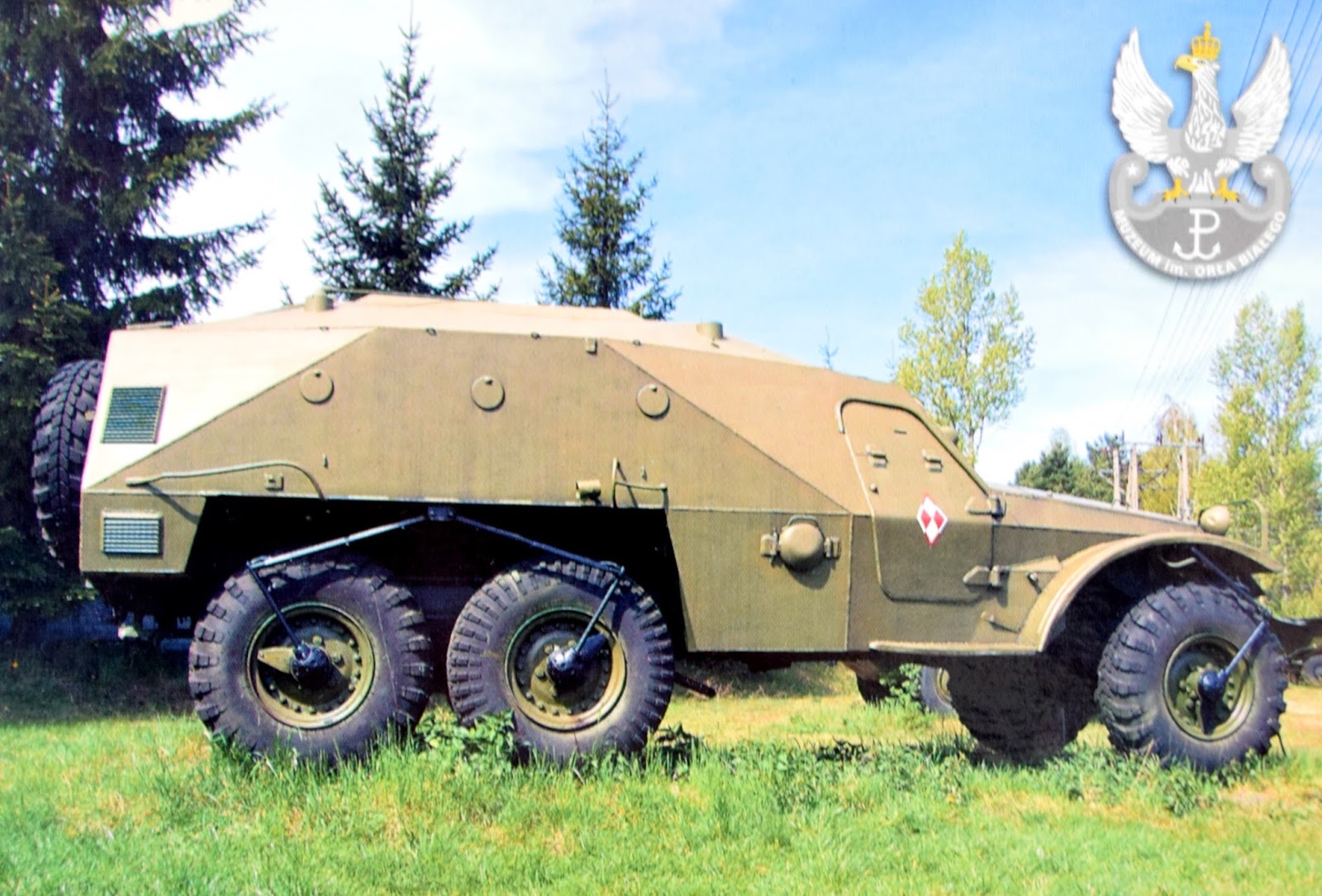 Kołowy Transporter Opancerzony BTR-152-K