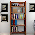 Teak Bookcase for long lasting sturdiness 