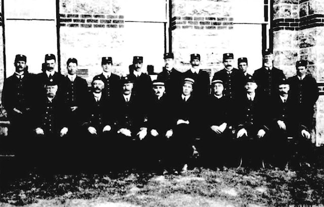 Some of the Male Attendants of the Claremont Hospital for the Insane, Western Australia, in 1912