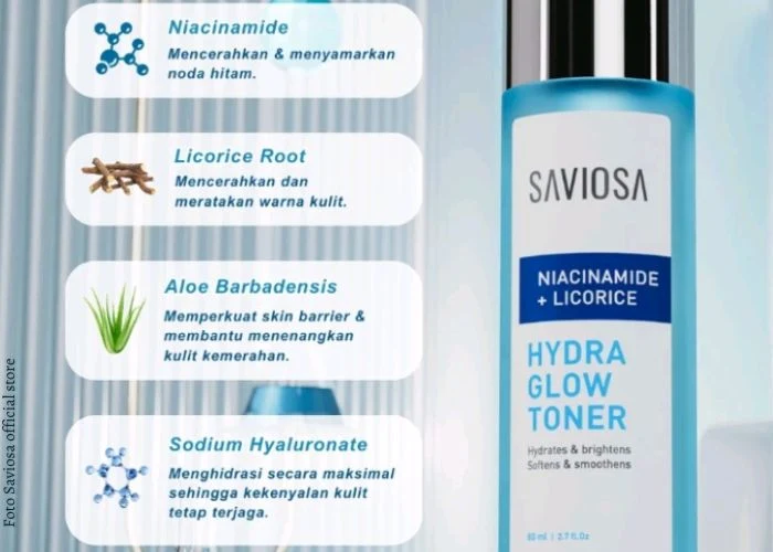 Kandungan saviosa toner