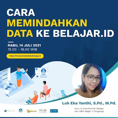 Bagaimana cara memindahkan data dari akun pribadi ke akun belajar.id