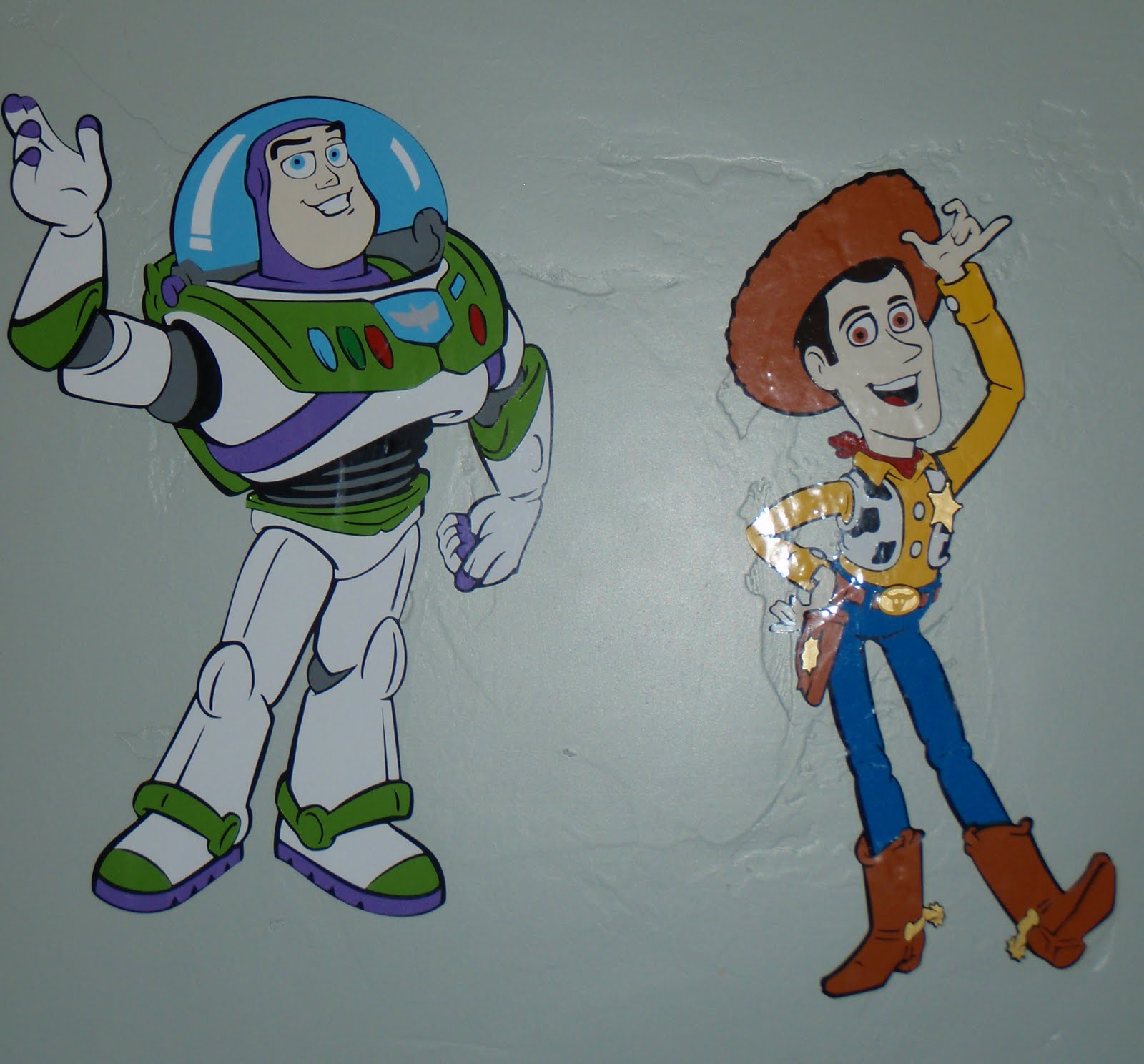 Mindy's Vinyl Expressions: Buzz & Woody!
