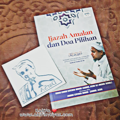 Buku Ijazah Amalan dan Doa Pilihan daripada Tuan Guru Syeikh Muhd Zainul Asri