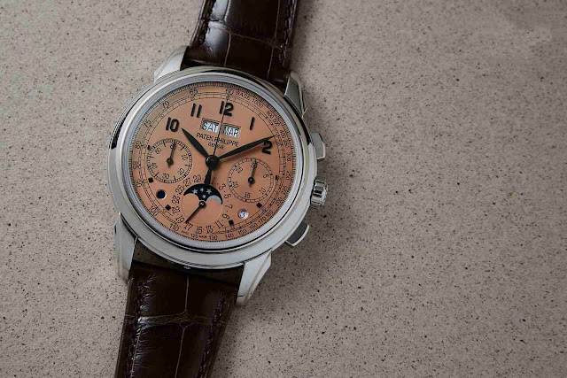 Rose Gold Replica Patek Philippe Perpetual Calendar Chronograph Salmon Dial Ref. 5270P-001 Watch Review