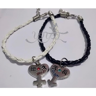 Gelang Pasangan / Gelang Tali Kepang Yoyoi / Gelang Pasangan / Gelang Persahabatan