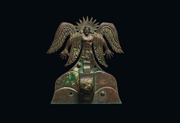 Getty Museum acquires Etruscan bronze appliqué of the Sun God Usil