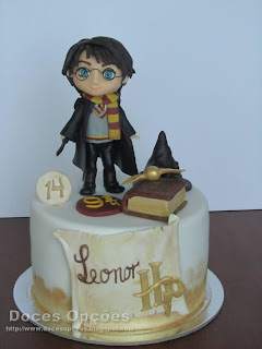 Bolo de aniversário Harry Potter