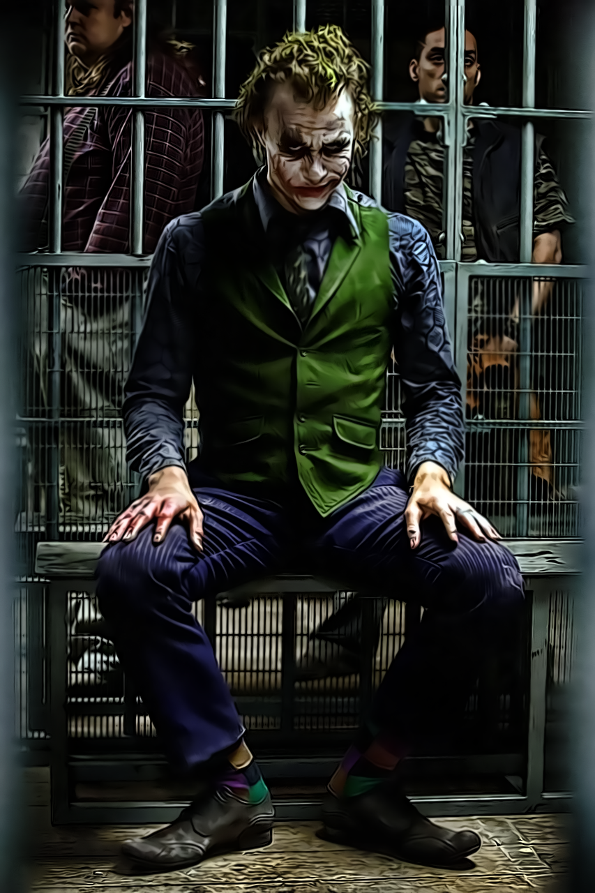 The Dark Knight Files why so serious wallpaper  2012 series
