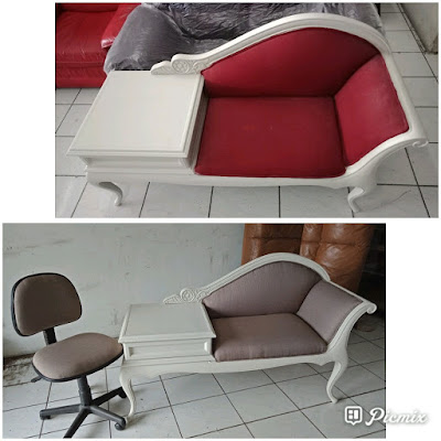  Replacing the fabric of the corner chair 