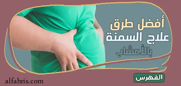 أفضل طرق علاج السمنة بالأعشاب الطبيعية