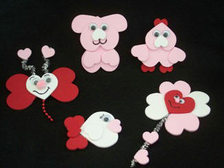 7. Valentine's Day Kids Crafts - Ideas For Kids