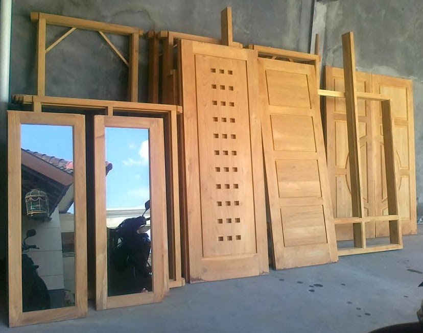 Daftar Harga Kusen dan Pintu  Kayu  Terbaru HARGA BAHAN 