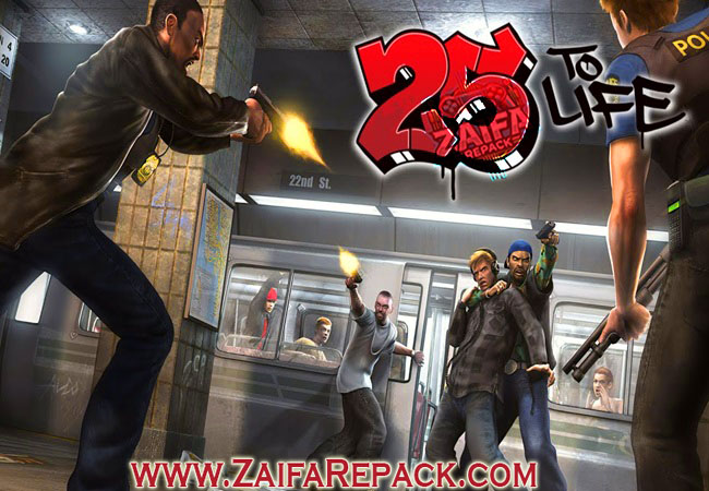 25 to Life Game Cover - Urban Crime Shooter