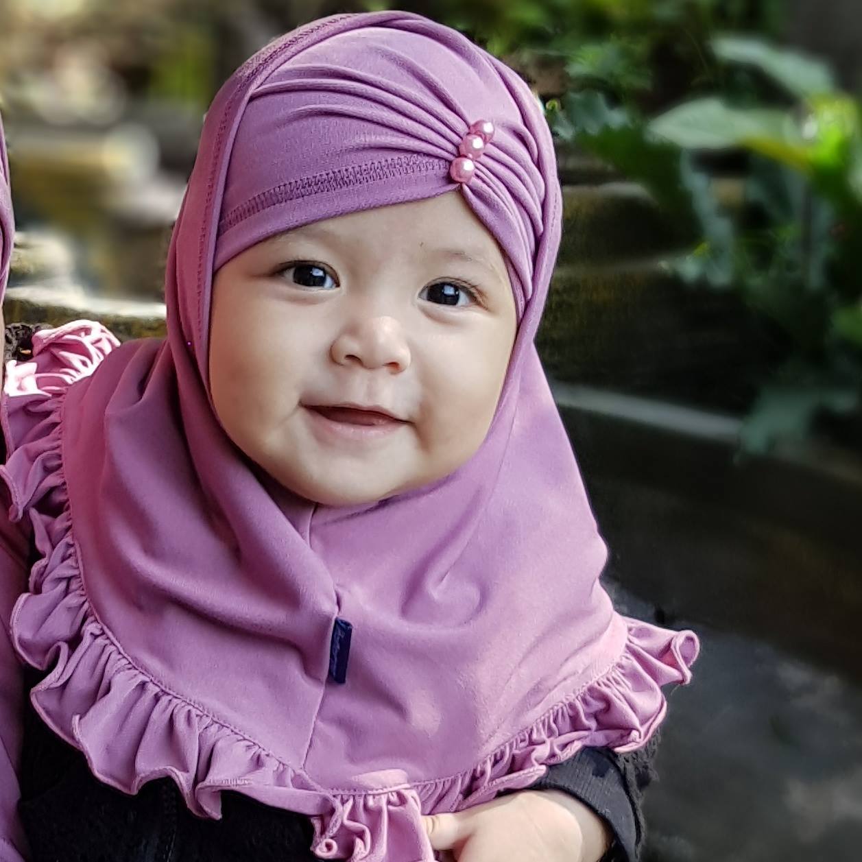 Hijab Bayi Murah: Jual Hijab Bayi Model Kerut di Bandung 