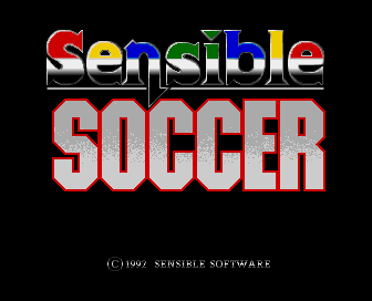 Sensible Soccer title screen