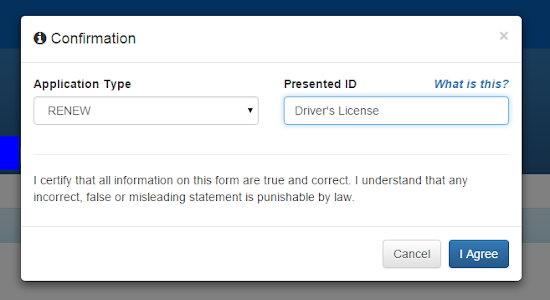 Online NBI Clearance - Step 6