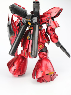 Review Daban 6631s Master Grade MSN-04 Sazabi Titanium Finish