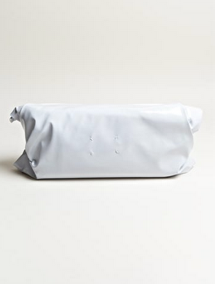 maison martin margiela folded vinyl clutch bag - S/S 12 collection