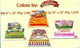 Jollibee Party Cakes for 2020 by Red Ribbon